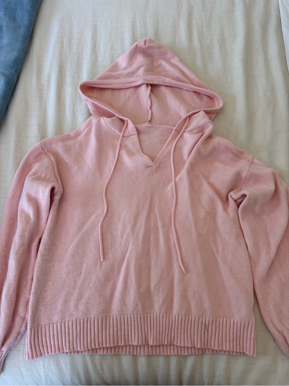 Soft Pink Hoodie Pullover